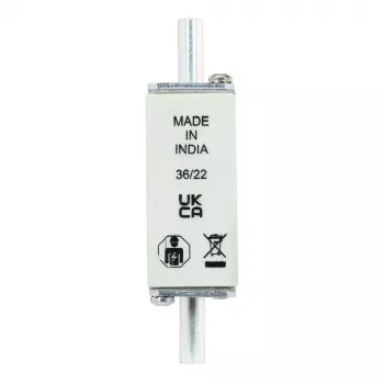 Eaton 32NHG000B NH poistková vložka s mechanickým indikátorom, 32 A, 500 V AC, veľkosť 000, gG, balenie 3 ks
