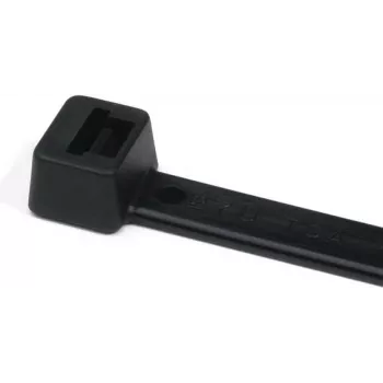 HellermannTyton T50R čierny polyamidový káblový viazač 200mm x 4,6mm, balenie 100 ks 111-04950