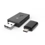 Nedis CKAA2400BK Bluetooth 5.0 USB-A adaptér čierny 10 m dosah