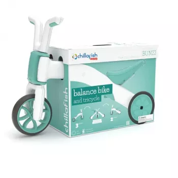 Chillafish Bunzi 2-in-1 odrážadlo a trojkolka - Mint