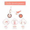 Chillafish Bunzi 2-in-1 odrážadlo a trojkolka, Flamingo Pink, 1-3 roky