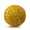 BUBA BLOON Bubabloon latexový balón s látkovým obalom, kruhy žltá