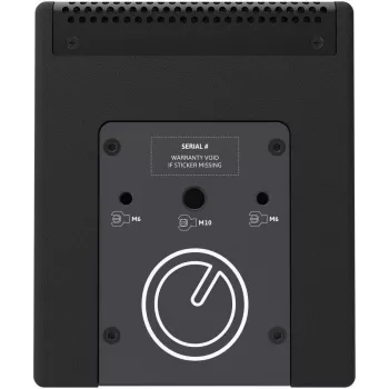 INTUSONIC 4FW50T 4 palcový širokopásmový reproduktor čierny (12604001)