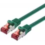 LOGON Cat6 SSTP/PIMF 3m sieťový kábel zelený (TCR66SS030G)