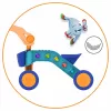 Chillafish Itsibitsi 4-kolesové odrážadlo s košíkom, modré/oranžové, 1-3 roky