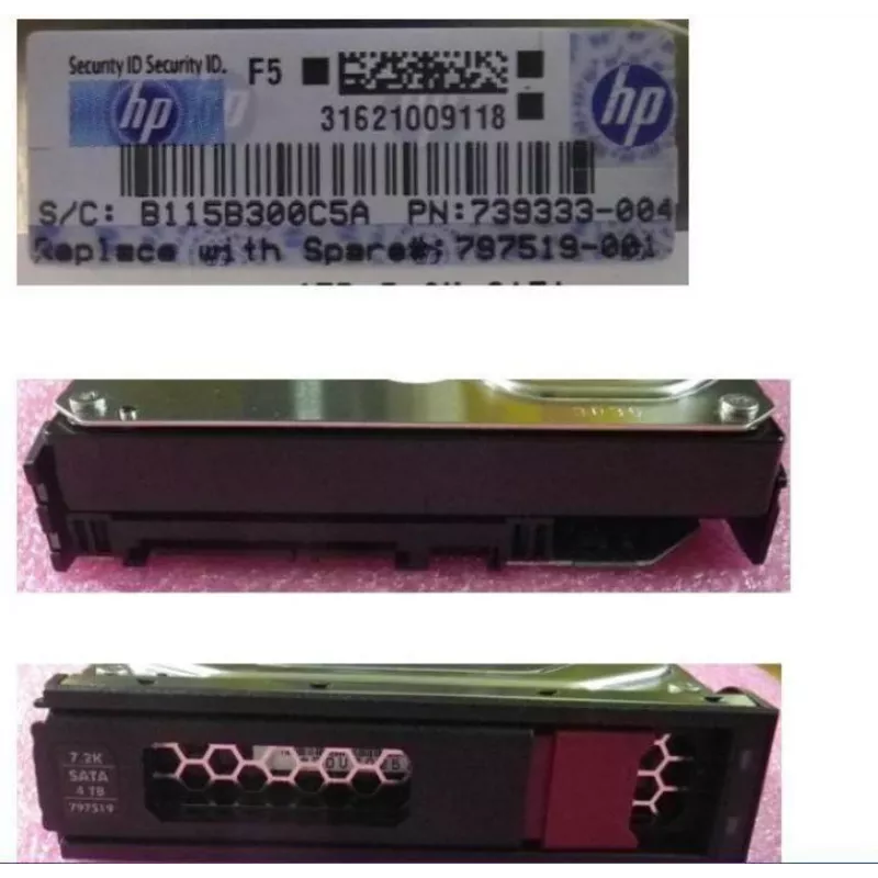 HPE Midline 4TB 3,5 LFF SATA 6Gb/s 7200 RPM interný pevný disk pre Apollo 4510 Gen9