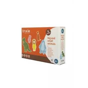Trixie Puzzle Veľké a malé zvieratá, 5 puzzle (35-630)
