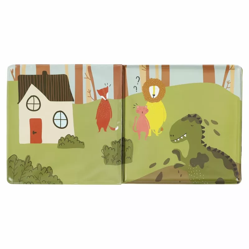 Trixie 37-678 Hračka kniha do vane dinosaurus, 6 mesiacov+