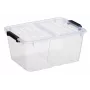 plast team HOME BOX FLEX 15L úložná krabica so skladacím vekom, recyklované PP, 1 ks 23010800