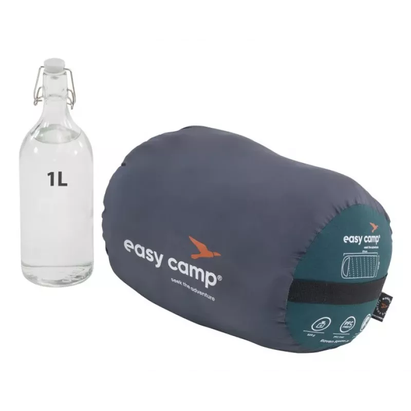 Easy Camp 240210 spací vak dospelí mikrovlákno, Oxford, polyester modrý