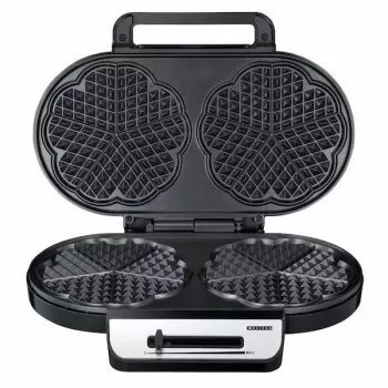 Melissa dvojité srdcové wafle 1200W nerez