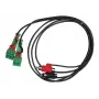 Apart CE3RY audio kábel - 3-pólový skrutkový svorkovnicový blok na RCA konektor samec - 1,5 m