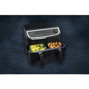 Gastronoma Dual Basket fritéza na horúci vzduch 9L 2400W čierna