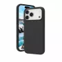 DBRAMANTE1928 Monaco puzdro pre iPhone 18 Pro Max / 17 Pro Max - Night Black