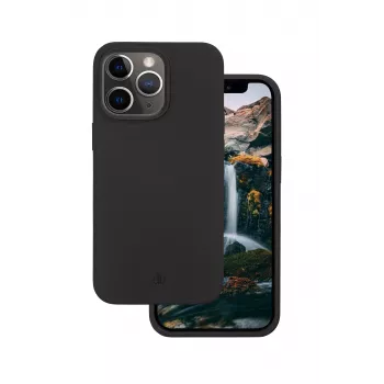 dbramante1928 Green Essentials zadné krytie pre Apple iPhone 12 / 12 Pro – Night Black (recyklovaný plast)