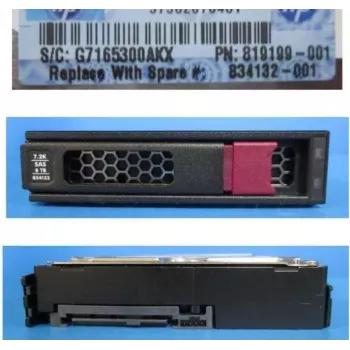 HPE 8TB SAS 12Gb/s 7200 RPM 3,5-palcový Low Profile Midline pevný disk 834031-S21
