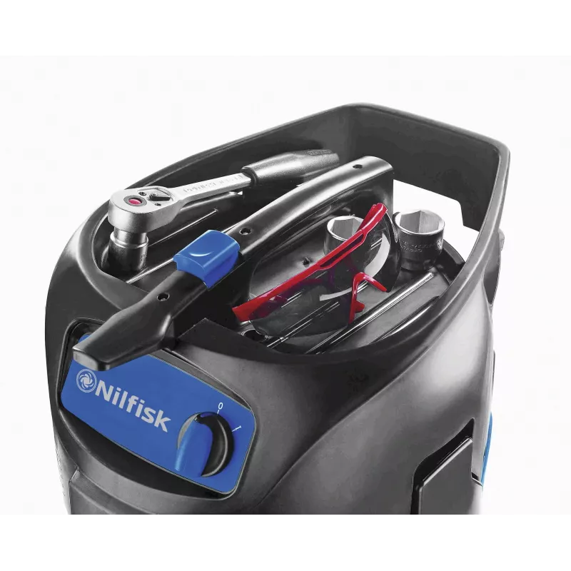 Nilfisk Attix 30-01PC mokro-suchý vysávač 30L modrý/čierny 107413591