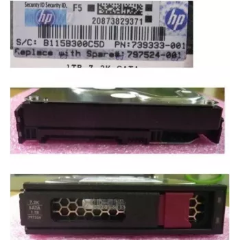 HPE 1TB SATA 6G 7.2K 3,5