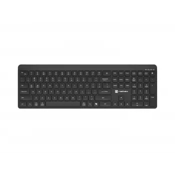 Natec Tang US bezdrôtová klávesnica Bluetooth + 2,4 GHz Silent Slim čierna