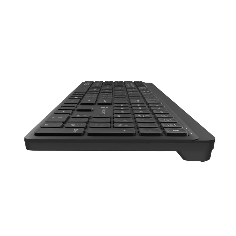 Natec Tang US bezdrôtová klávesnica Bluetooth + 2,4 GHz Silent Slim čierna