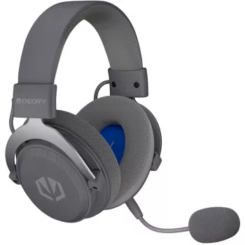 ENDORFY VIRO Infra Wireless herný headset – svetlosivá (2,4 GHz USB-C dongle, Bluetooth, USB-C, 3,5-mm jack)