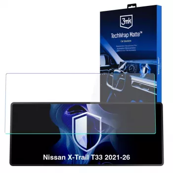 3MK PROTECTION Nissan X-Trail T33 (2021-2026) – 3mk TechWrap matná fólia na stredový displej