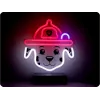 PAW Patrol LED neónová lampa so stojanom pre deti, Marshall