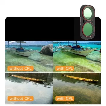 Sunnylife magnetický CPL filter pre Insta360 Luna Ultra (LU-FI235-C)
