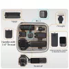 SUNNYLIFE EVA pevné puzdro pre DJI Osmo Pocket 4P / 4 Pro / Adventure Combo – sivá