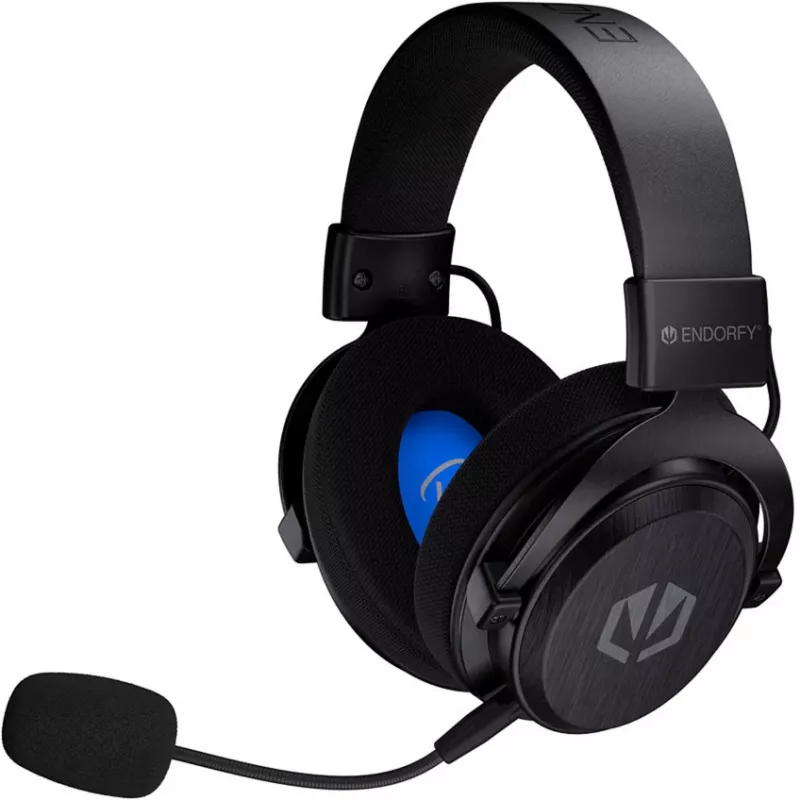 ENDORFY VIRO Infra Wireless herný headset (čierny, 2,4 GHz USB-C dongle, Bluetooth, USB-C, 3,5 mm jack)