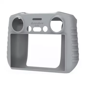 Sunnylife 2-in-1 silikónové puzdro pre DJI RC ovládač (bez slnečnej clony), sivá