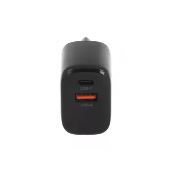 MOVANO GaN 20W USB-C PD + USB-A nabíjačka (čierna)