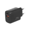 MOVANO GaN 20W USB-C PD + USB-A nabíjačka (čierna)