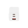 MOVANO GaN 65W 2x USB-C PD + USB-A nabíjačka (biela)