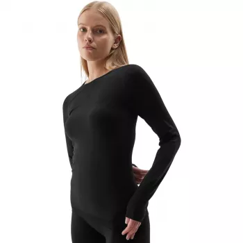 Dámske termoaktívne tričko 4F F152 Deep Black M/L