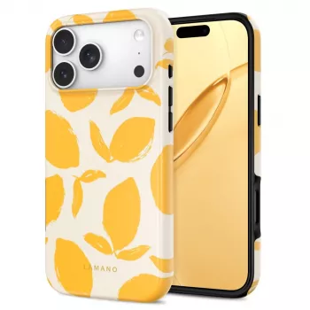 TECH-PROTECT Lamano MagSafe iPhone 17 Pro / 18 Pro puzdro Lemon Haze