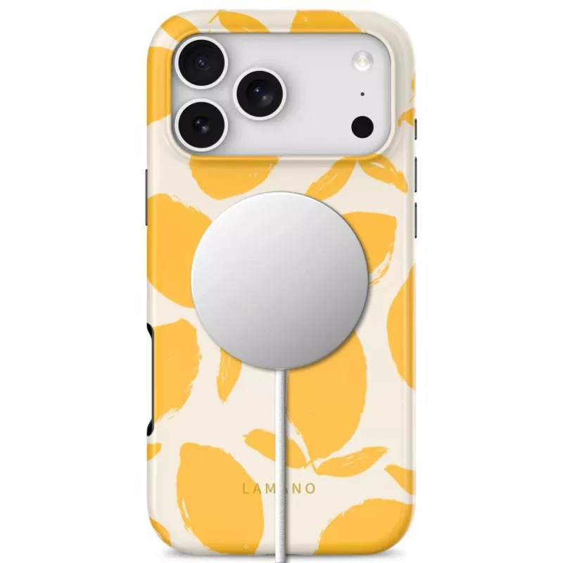 TECH-PROTECT Lamano MagSafe iPhone 17 Pro / 18 Pro puzdro Lemon Haze