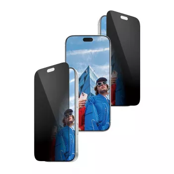 PanzerGlass 2-way ochranná fólia displeja proti zvedavým pohľadom Ultra-Wide Fit s EasyAligner pre Apple iPhone 18 Pro