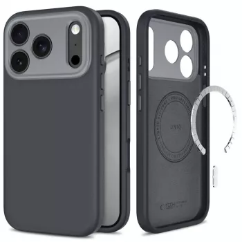 TECH-PROTECT UNIQ MagSafe CC puzdro pre iPhone 17 Pro Max / 18 Pro Max – antracit