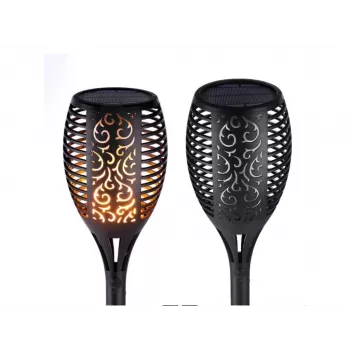 Forever Light solárna fakľa s 33 LED, 6,6W, 600mAh, IP44, kolík do zeme
