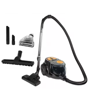 BLOW C899 bezvreckový cyklónový vysávač, 700 W, 2,5 L, HEPA H13, čierna/červená