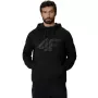 4F pánska mikina M2548 hlbokočierna veľkosť M
