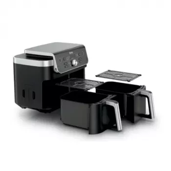 Ninja Dual Zone XL DZ950EU teplovzdušná fritéza 9,5 L 2470 W, čierna/sivá