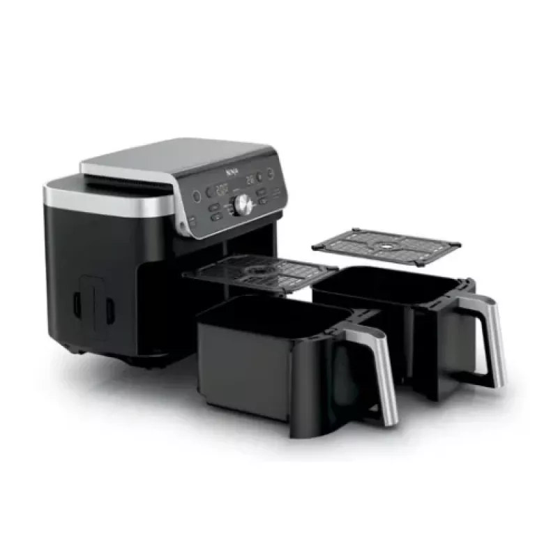 Ninja Dual Zone XL DZ950EU teplovzdušná fritéza 9,5 L 2470 W, čierna/sivá