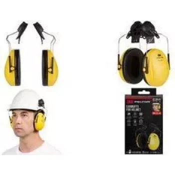 3M PELTOR Optime I H510P3E chrániče sluchu na prilbu, žltá H510P3E-1