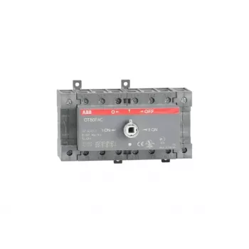 ABB OT80F4C 4-pólový 80A prepínač (rukoväť nie je súčasťou) 1SCA105418R1001