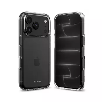 Crong Clear kryt puzdro pre iPhone 18 Pro / 17 Pro (transparentný)