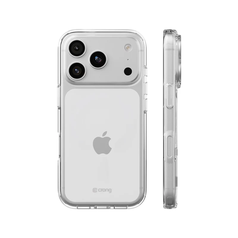 Crong Clear kryt puzdro pre iPhone 18 Pro / 17 Pro (transparentný)