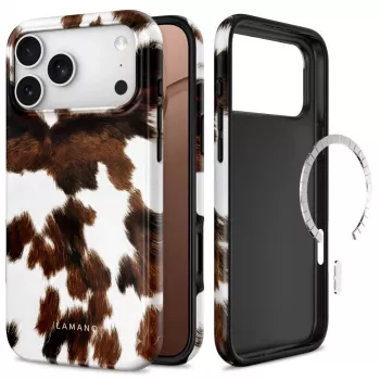 TECH-PROTECT Lamano MagSafe iPhone 17 Pro Max / 18 Pro Max mäkké puzdro - čierna