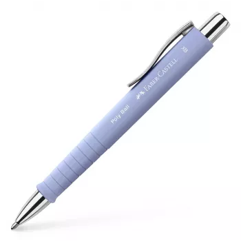 Faber-Castell Poly Ball XB Colours guľôčkové pero, iris telo, modrý atrament, 1,0 mm 241154
